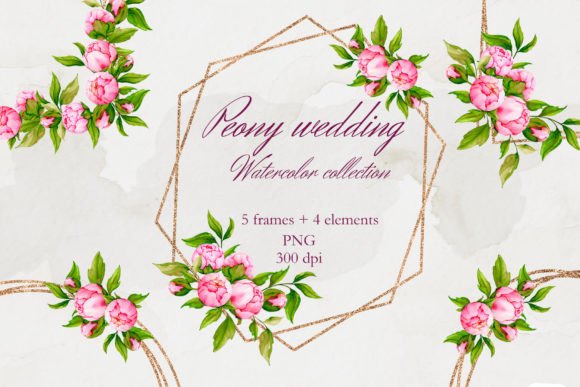 PION WEDDING: Hand-Painted Elements for Elevated Design